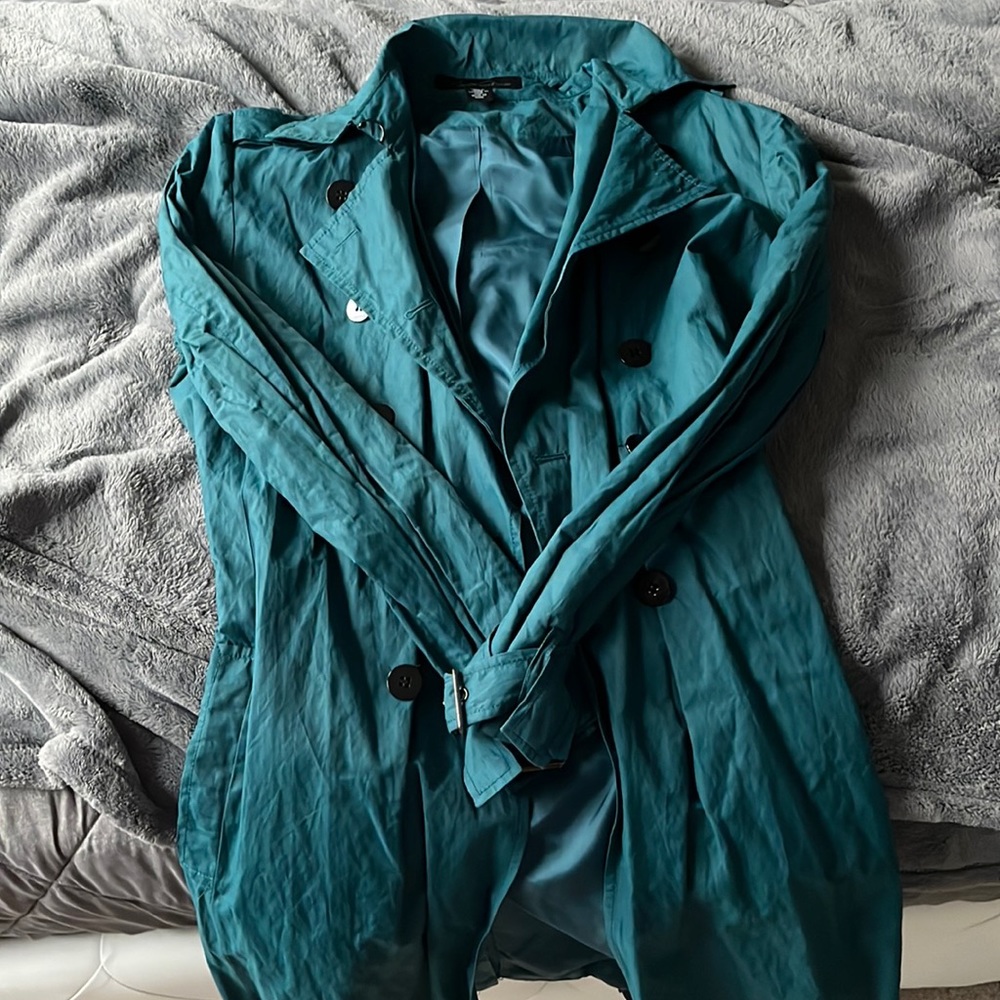 Teal Long Coat